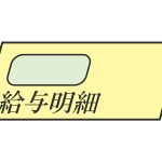 給与明細をもらった